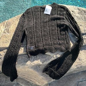 Cropped crotchet crop top